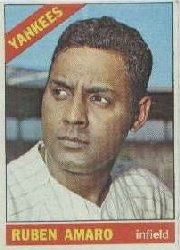 1966 Topps Baseball Cards      186     Ruben Amaro